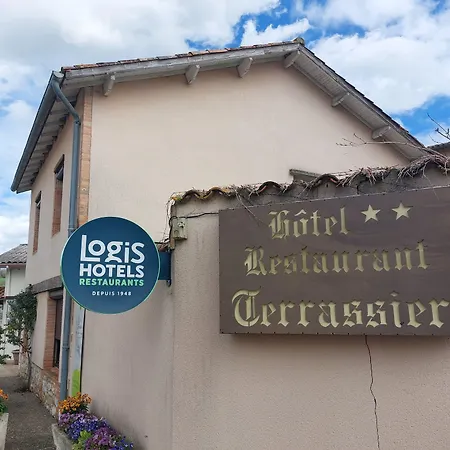 호텔 Chez Terrassier - Logis - Et Restaurant